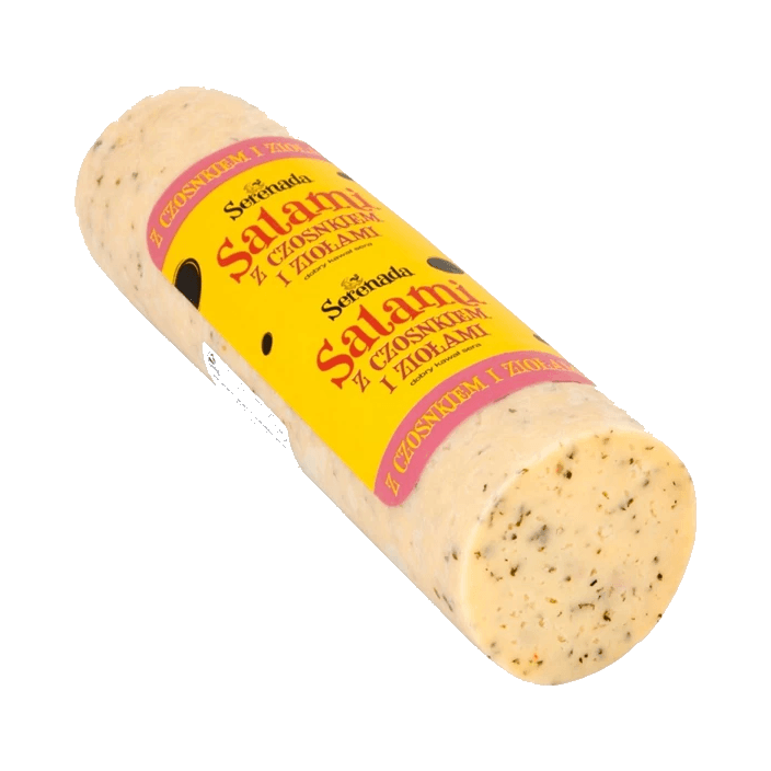 SPOMLEK SER SALAMI ZIOŁA/CZOSNEKLUZ