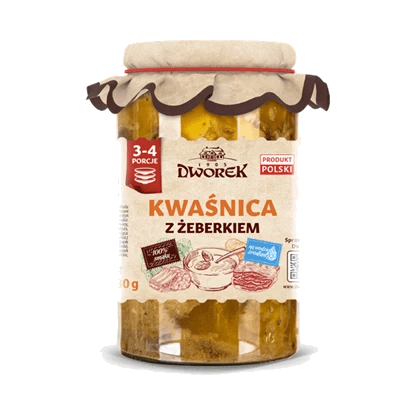 DWOREK ZUPA KWAŚNICA Z ŻEBERKIE 680G