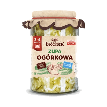 DWOREK ZUPA OGÓRKOWA 680G