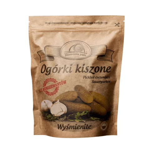 SŁONECZNE POLE EKO OGÓRKI KISZ.800G