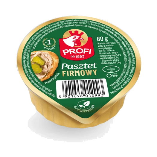 PROFI PASZTET DROBIOWY FIRMOWY 80G