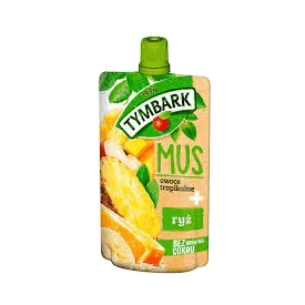 TYMBARK MUS ŚNIAD.OWOCTROP+RYŻ.100G