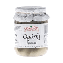 PRODUKTY WIEJS.OGÓREK KISZONY 650G