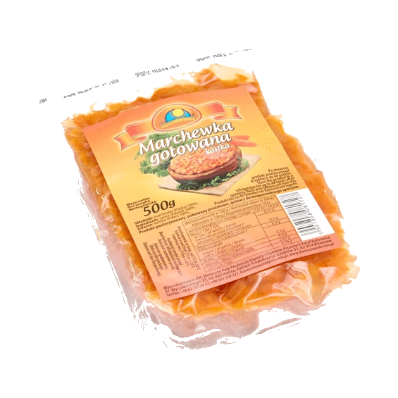 SŁONECZNE POLE MARCHEW KOSTKA 500G