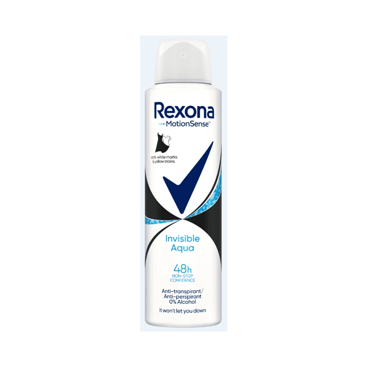 REXONA DEO WOMEN INVISIBLE AQUA 150M