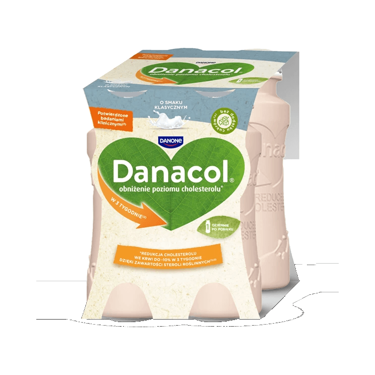 DANONE DANACOL KLASYCZNY 4X100G