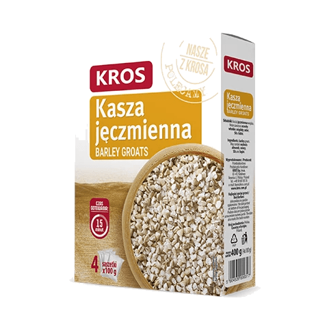 KROS KASZA JĘCZMIENNA WIEJSKA 4*100G