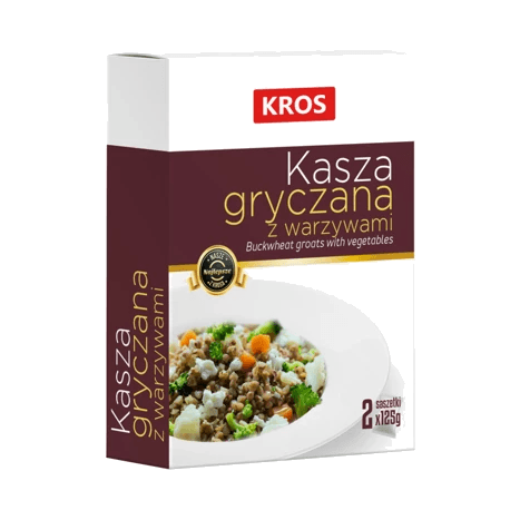 KROS KASZA GRYCZANA Z WARZ. 2*125G