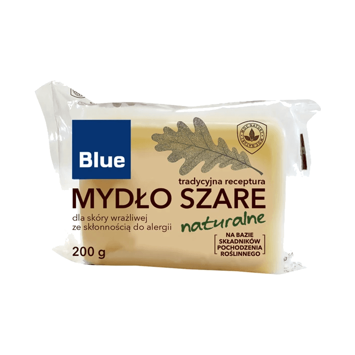 BLUE MYDŁO SZARE W KOSTCE 200G