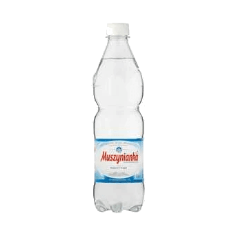 MUSZYNIANKA WODA GAZ 600ML