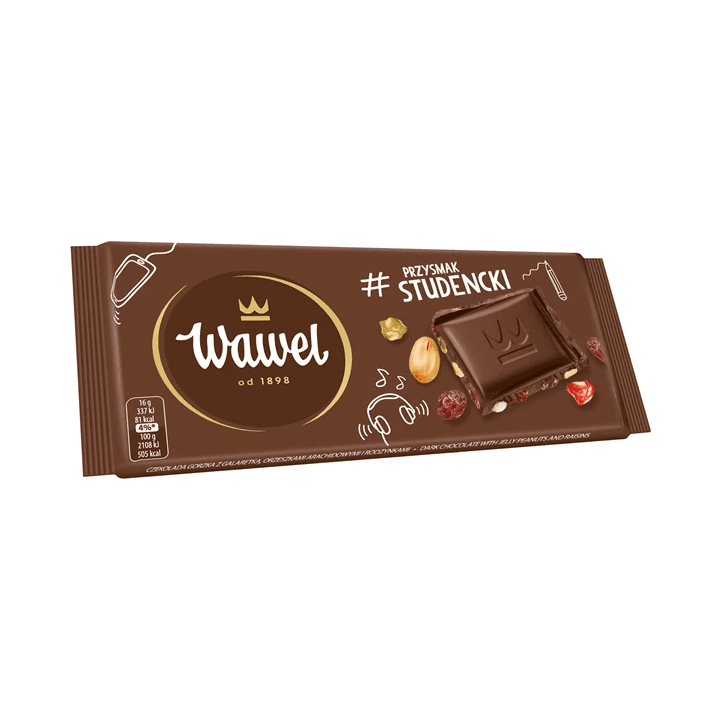 WAWEL CZEKOLADA PRZYS.STUD.GORZ.80G