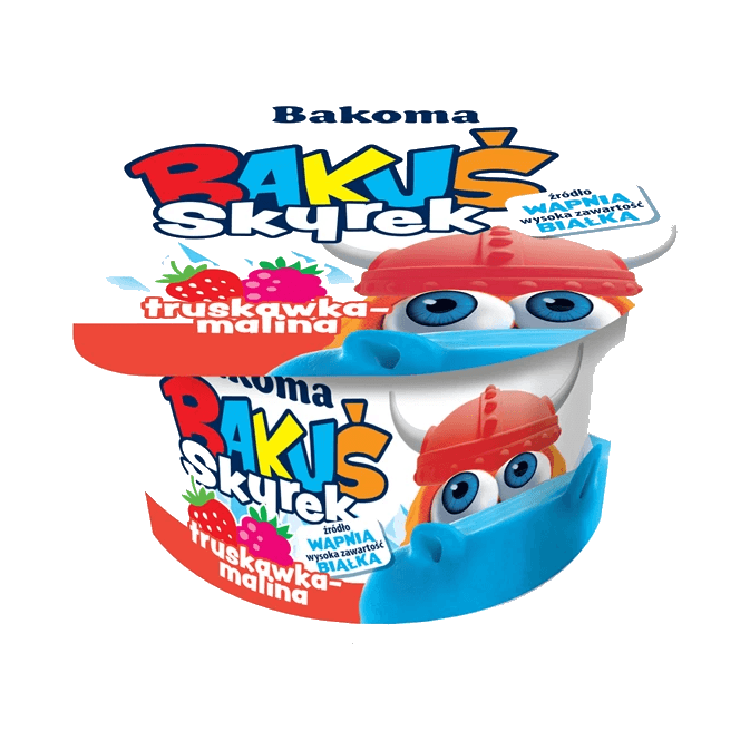 BAKOMA BAKUŚ JOGURT SKYREK TRUSKAWKA