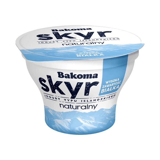 BAKOMA JOGURT SKYR KUBEK NATURALNY 1