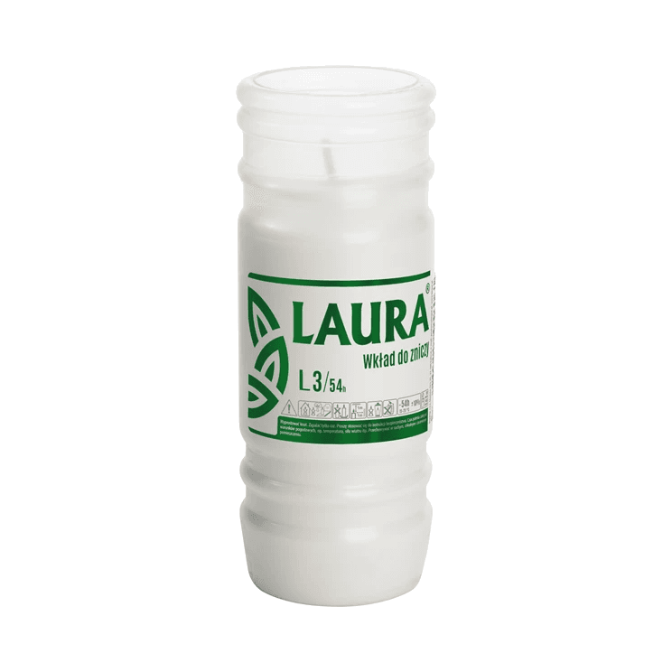 WKŁAD DO ZNICZY ZALEWANY LAURA L3