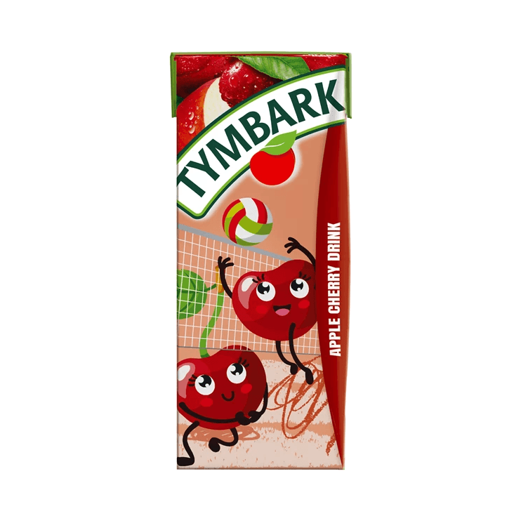 TYMBARK KARTONIK JABŁKO WIŚNIA 200ML