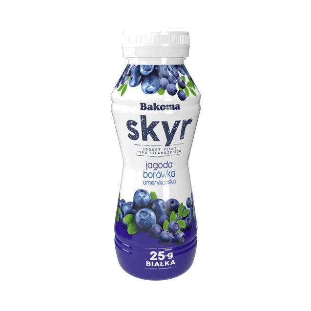 BAKOMA JOGURT PITNY SKYR JAGODA-BORÓ