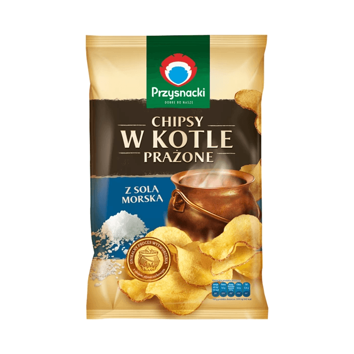 PRZYSNACKI CHIPSY PRAŻ.SÓL MORS.125G