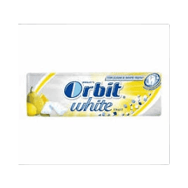ORBIT GUMA WHITE FRUIT DRAŻE 10SZT