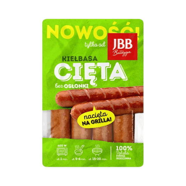 JBB KIEŁBASA CIĘTA BEZ OSŁ.OK.0,7KG