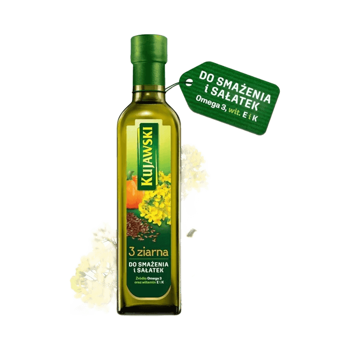 KUJAWSKI OLEJ 3 ZIARNA 500ML