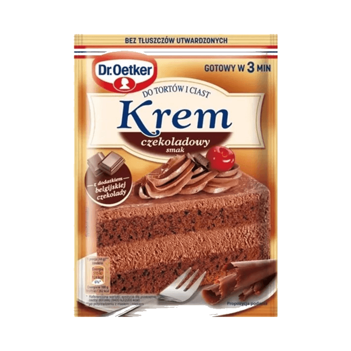 DR OETKER KREM DO TORTÓW CZEKOL.127G