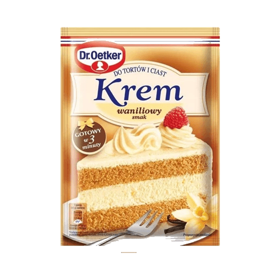 DR OETKER KREM DO TORTÓW WANIL.105G