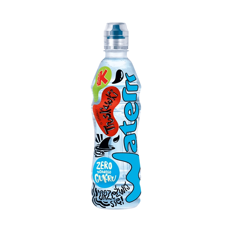 KUBUŚ WATERRR + SOK TRUSKAWKA 500ML