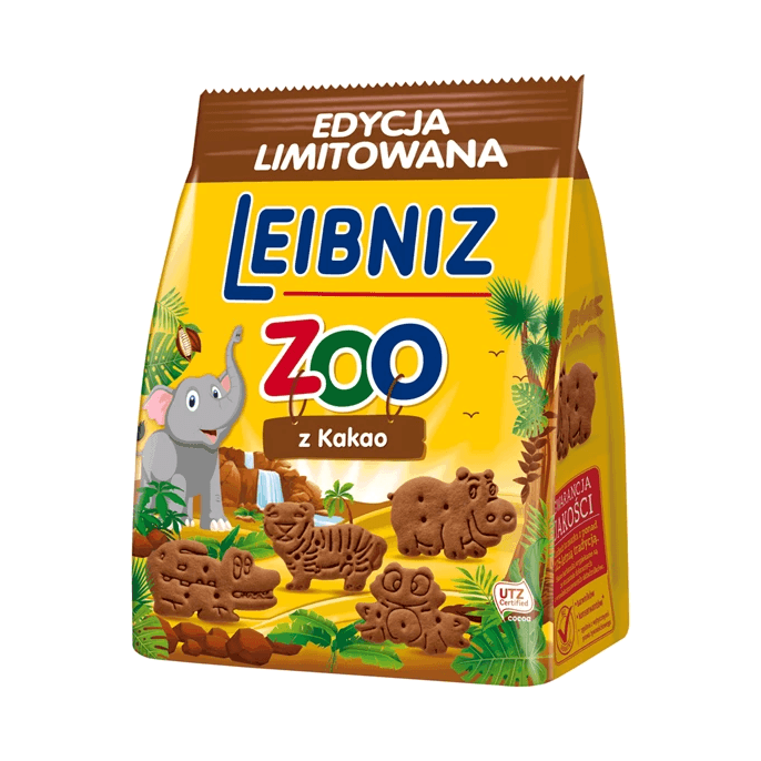 LEIBNIZ ZOO Z KAKAO HERBATNIKI 100G