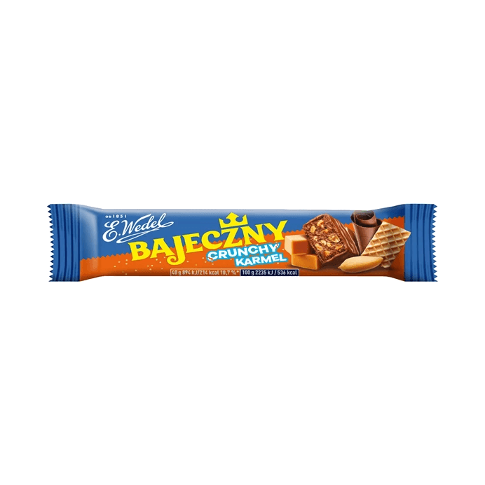 WEDEL BATON BAJECZNY KARMEL 40G