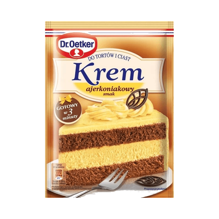 DR OETKER KREM DO TORTÓW AJERK.105G