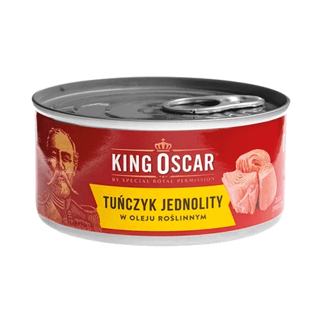KING OSCAR TUŃCZYK JEDNOLITY W OLEJU