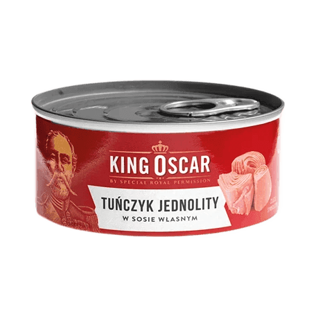 KING OSCAR TUŃCZYK JEDNOLITY W SOSIE