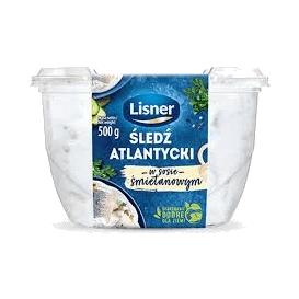 LISNER ŚLEDŹ W SOSIE ŚMIETANKOWYM 50