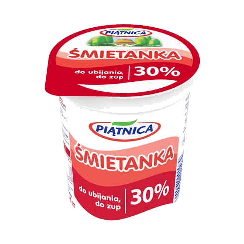 PIĄTNICA ŚMIETANA 30% 400G