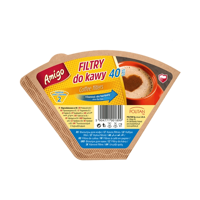 FILTRY DO KAWY 2 / 40SZT.