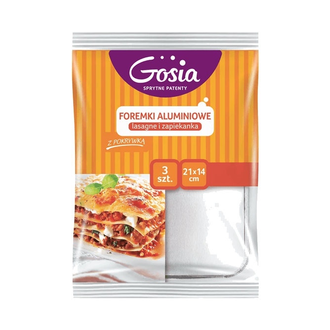 FOREMKA ALUMINIOWA LASAGNE I ZAPIEKA