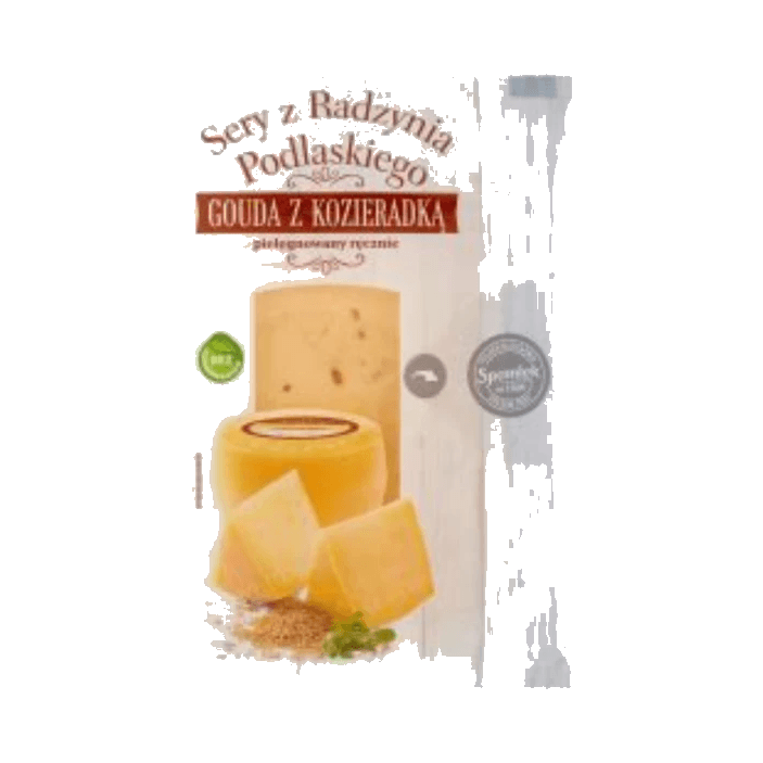 SPOMLEK SER GOUDA Z KOZIERADKĄ 135G
