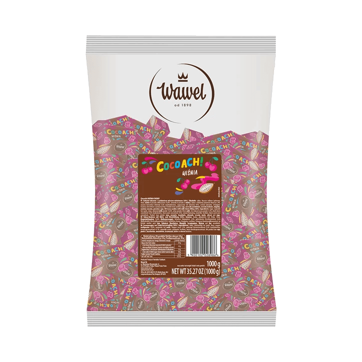 WAWEL COCOACH PRALINY WIŚNIA 5*1KG