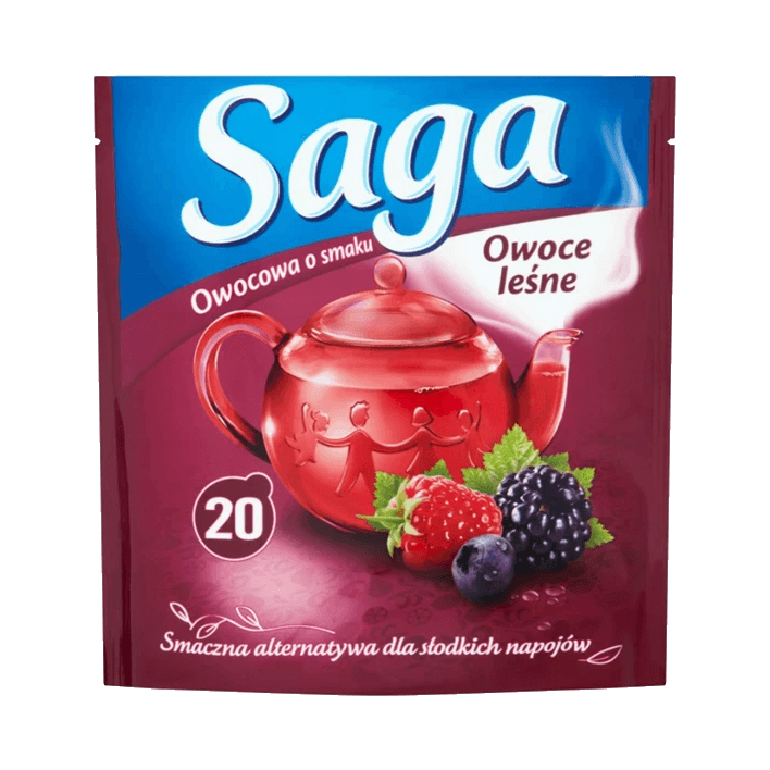 SAGA HERBATA EXP.OWOCE LEŚ.20*1,7G