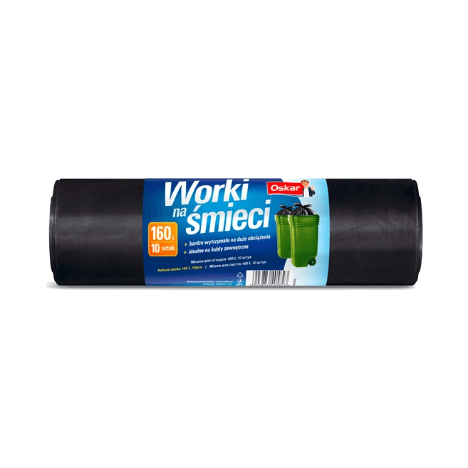 OSKAR WORKI NA ŚMIECI MOCNE LD 120L