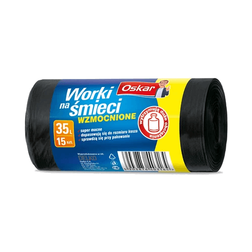 OSKAR WORKI NA ŚMIECI MOCNE LD 35L