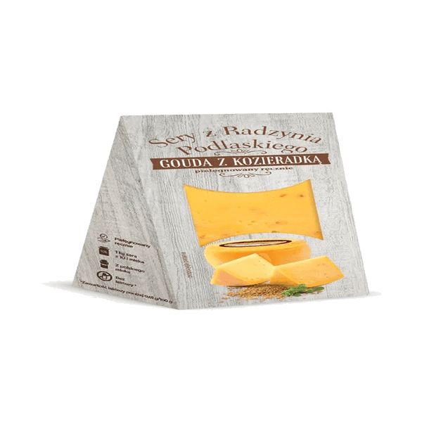SPOMLEK SER GOUDA Z KOZIERADKĄ 180G