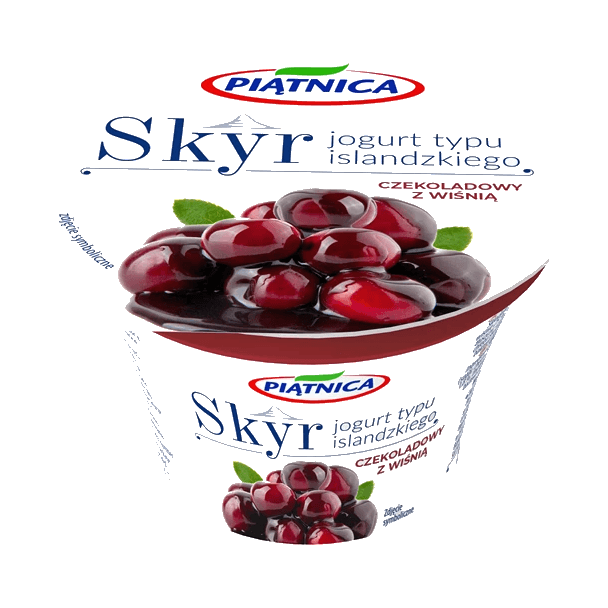 PIĄTNICA JOGURT SKYR CZEKOLADOWY Z W