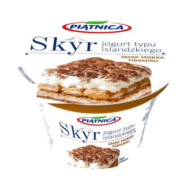 PIĄTNICA JOGURT SKYR MOKKA TIRAMISU