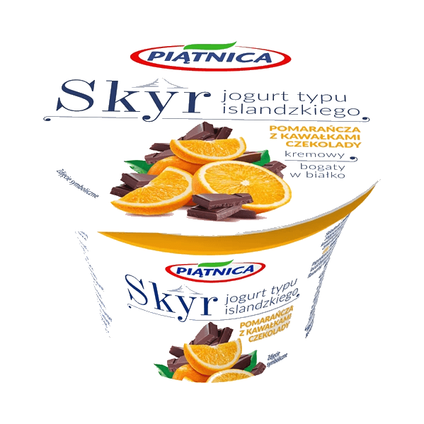PIĄTNICA JOGURT SKYR POMARAŃCZA Z KA