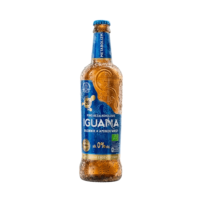 IGUANA METABOLIZM BIO PIWO 0%  475ML