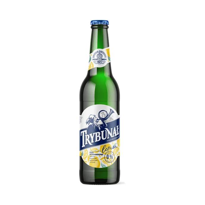 TRYBUNAŁ LEMON PIWO 0% BUTELKA 500ML