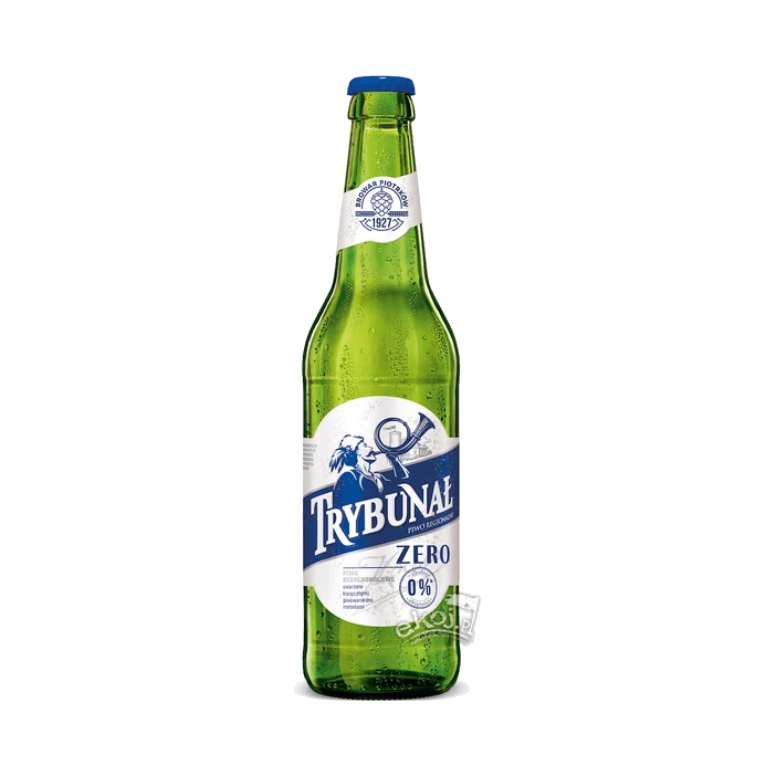 TRYBUNAŁ ZERO PIWO 0% BUTELKA 500ML