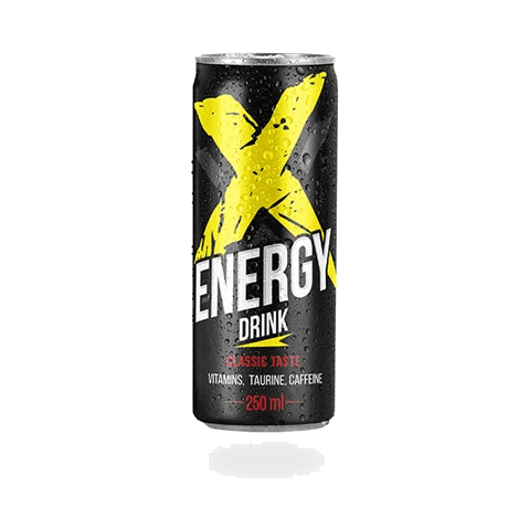X ENERGY DRINK 32MG KOFEINY 250ML