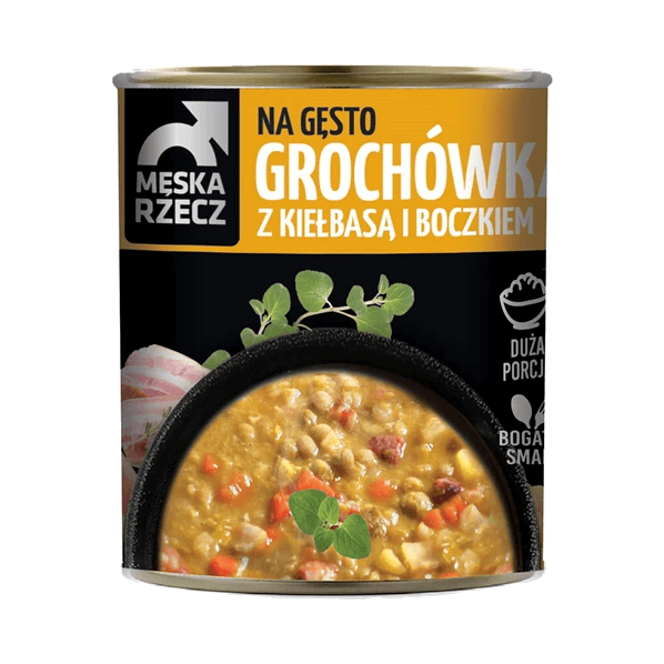 MĘSKA RZECZ GROCHÓWKA PUSZKA 840G